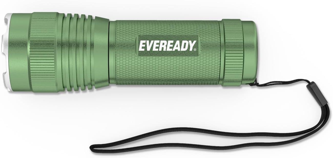 image:imageEVEREADY Tactical Light 300 Lumen IPX4 Water Resistant Durable Metal LED Flashlight Indoor and Outdoor Metal Flashlight
