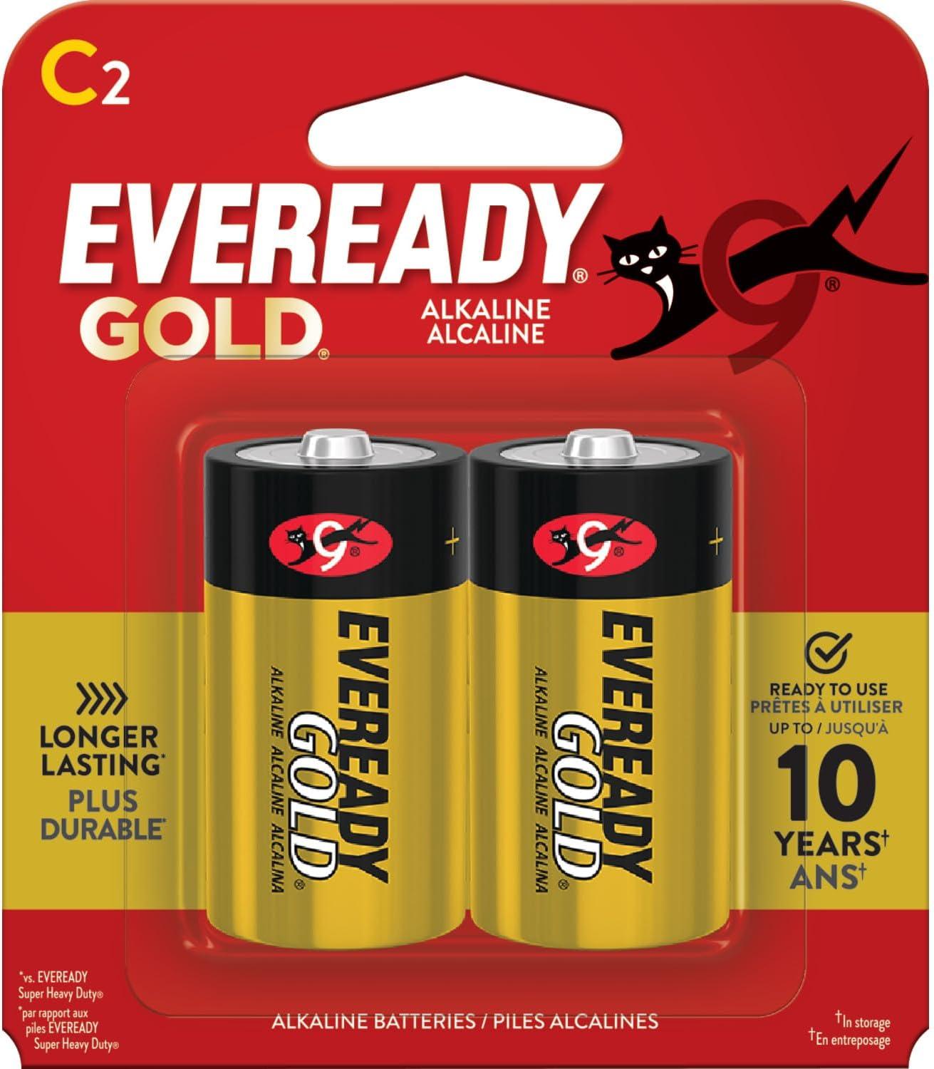 image:imageEnvirofit Energizer C2 EVEREADY Alkaline Battery 2 Count Pack of 12 Count Pack of 1
