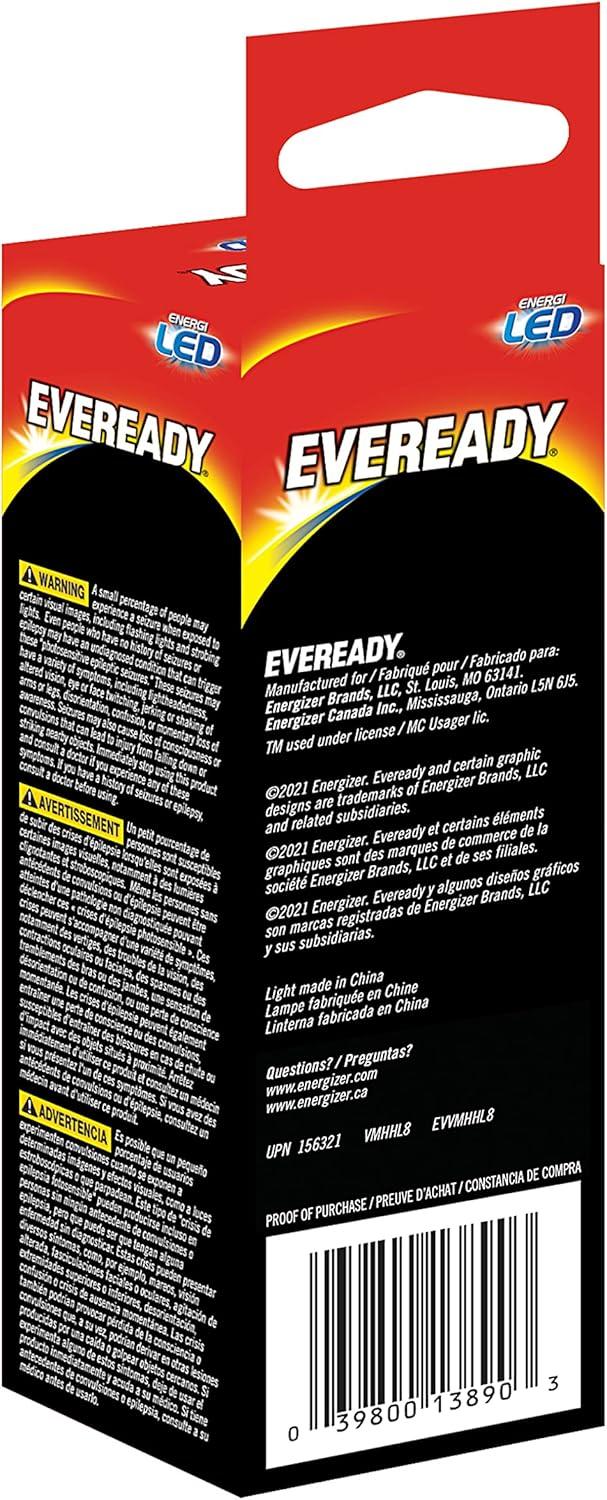 image:imageEveready LED Tactical Flashlight Bright Rechargeable Flashlights for Emergencies and Camping Gear Water Resistant Flash Light
