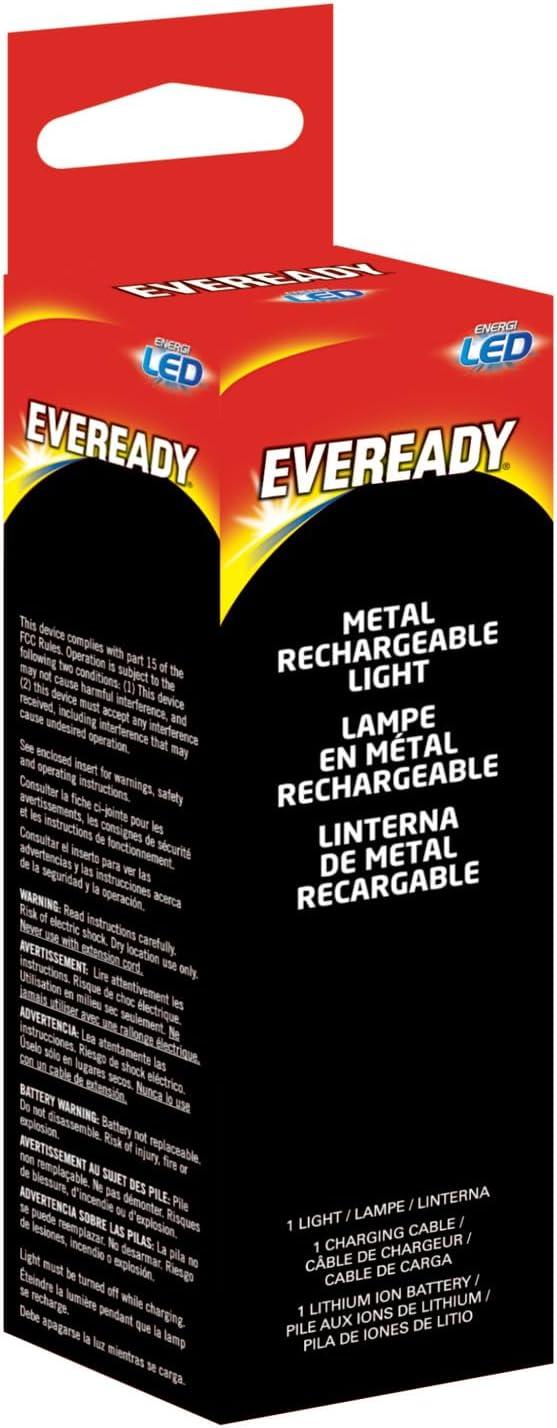 image:imageEveready LED Tactical Flashlight Bright Rechargeable Flashlights for Emergencies and Camping Gear Water Resistant Flash Light