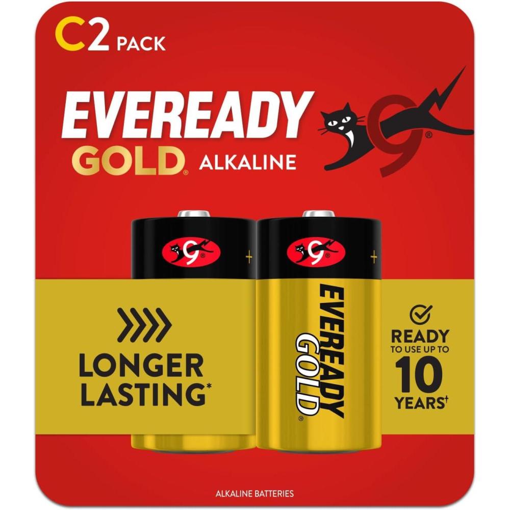 image:imageEnvirofit Energizer C2 EVEREADY Alkaline Battery 2 Count Pack of 12 Count Pack of 1