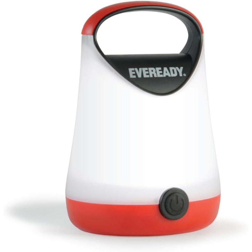 image:imageEveready LED Camping Lantern X250 2Pack Super Bright Tent Lights Rugged Water Resistant LED Lanterns 100 Hour Runtime Batteries Included GreenTanRed and Black