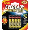 image:imageEveready Gold Alkaline Batteries AAA 4Count Pack of 3AAA Alkaline